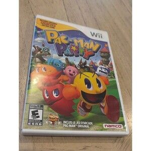 Pac-Man Party (Nintendo Wii, 2006) CIB Complete W/Manual
